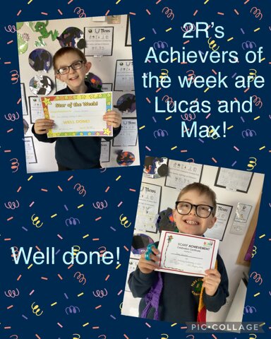Image of 2R鈥檚 Achievers of the week 